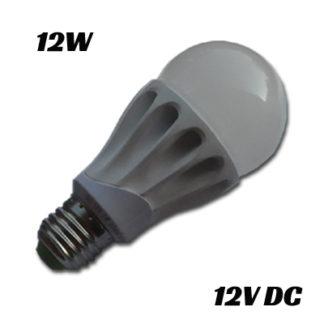 LED žarnica G60, E27, 12V DC, 12W, NB