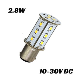 LED žarnica BA15D, 2.8W, HB