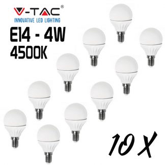 Led žarnica P45, E14, 4W, 230 V AC, NB (10 kosov)