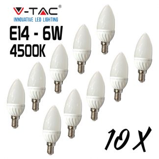 Led žarnica E14, 6W, 230 V AC, NB (10 kosov)