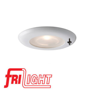 Vgradna luč Frilight NOVA, bela s stikalom