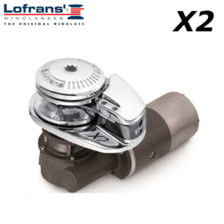 Sidrni vitel Lofrans X2, 1000W, 8 mm, alu