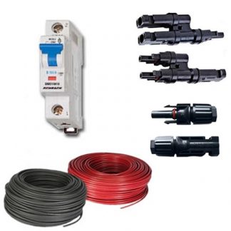 Konektorji, varovalke, solarni kabli