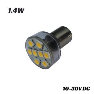 LED žarnica BA15d, 1.4W, TB