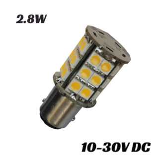 LED žarnica BAY15d, 2.8W_30SMD, TB