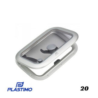 Palubno okno PLASTIMO P-20, 407x262 mm