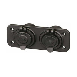 Vgradna 12V vtičnica in USB