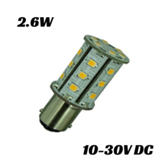 LED žarnica BA15d, 2.6W, TB