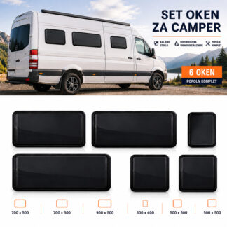 Okna za avtodom (set 6 kosov)